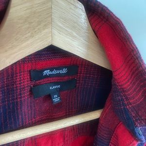 Madewell flannel